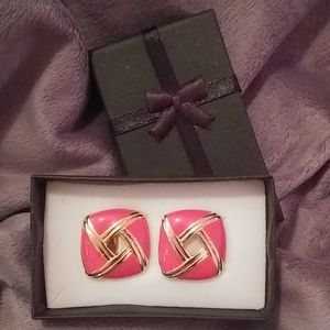 Vintage Costume Clip Earrings